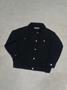 CAMPERA OVER NEGRA #NERA.01