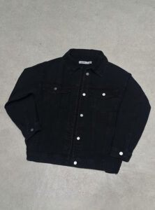 CAMPERA OVER NEGRA #NERA.01