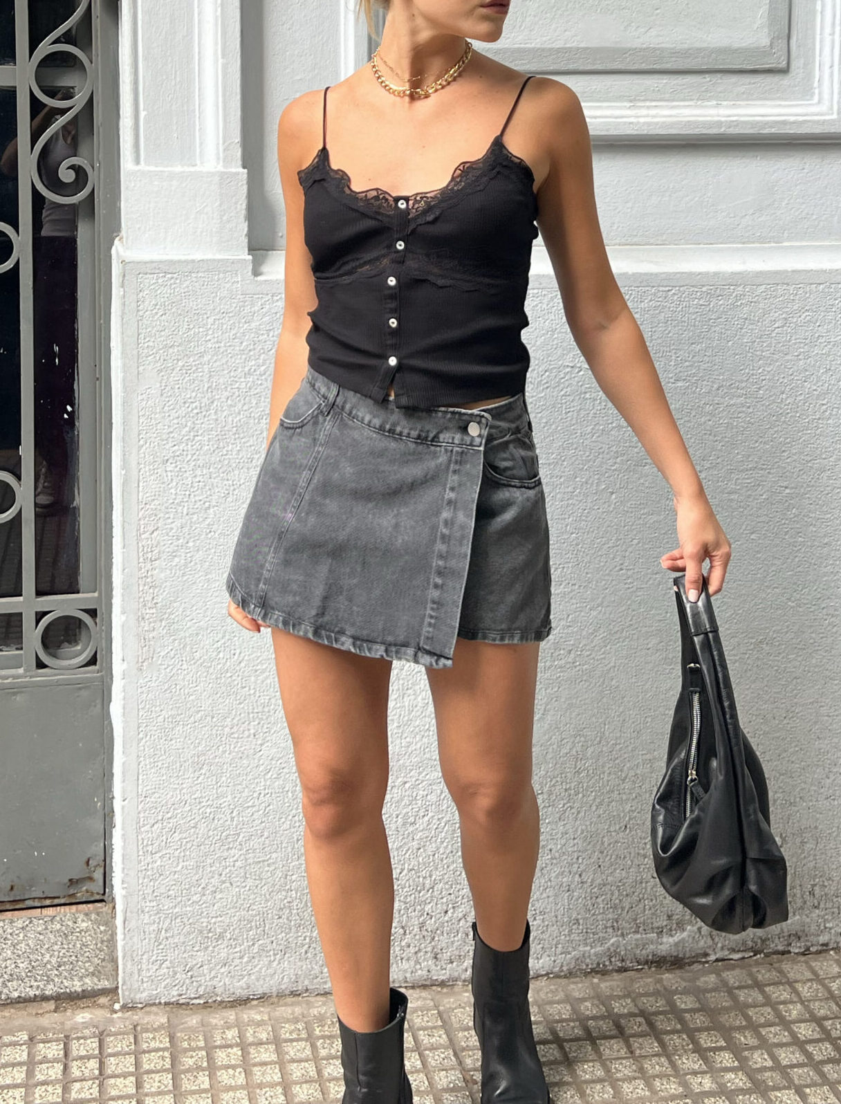 SKORT RCTE. GRIS #MANNIE.02