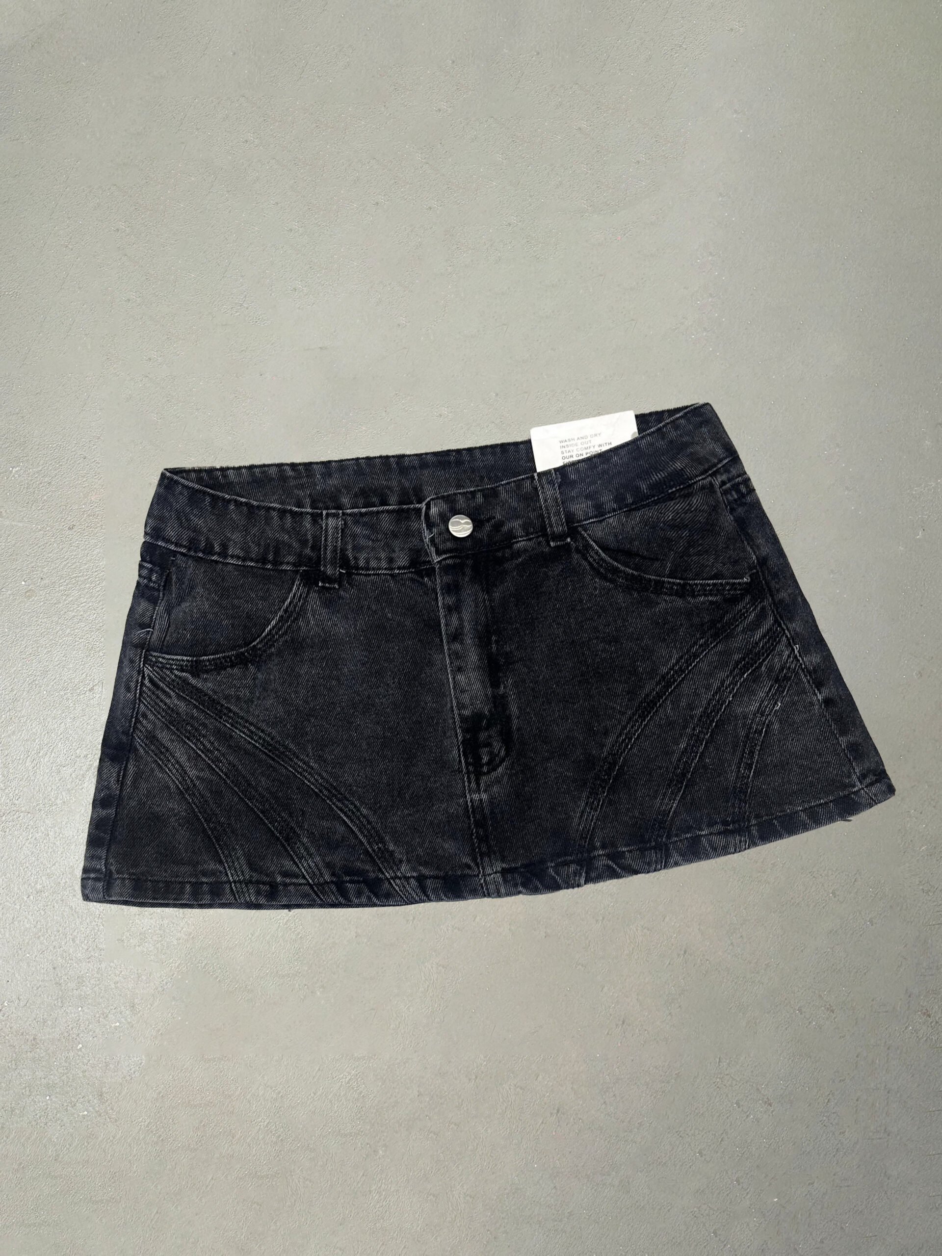 MINI T. BAJO RECORTE GRIS #SKIM.02.R