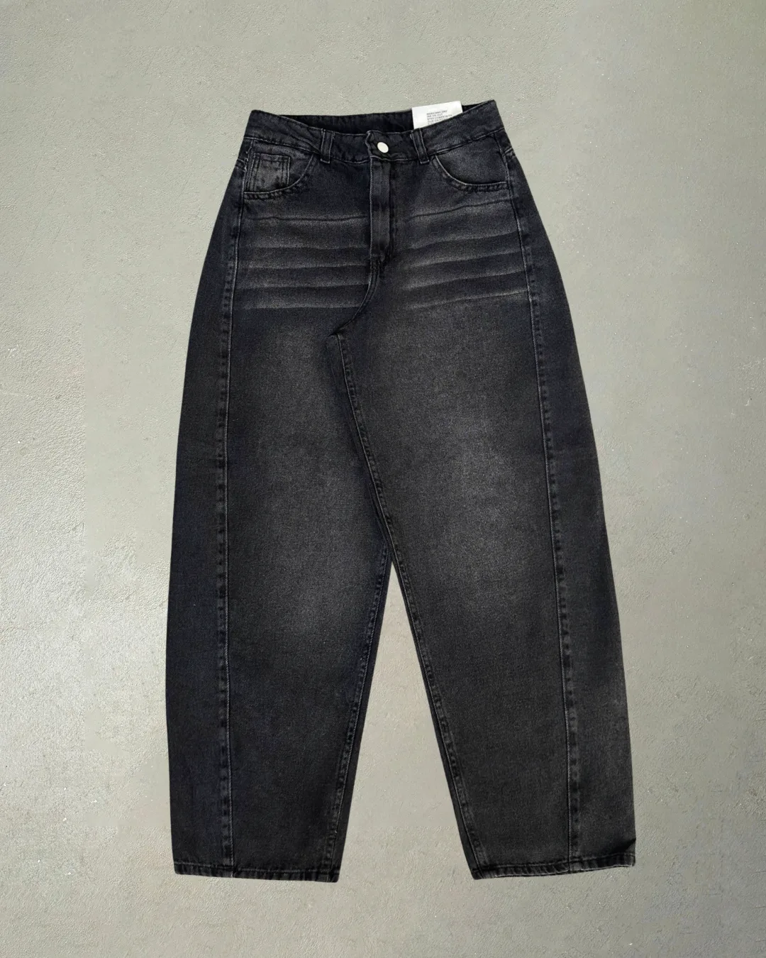 JEAN BARREL NEGRO #REXY.01