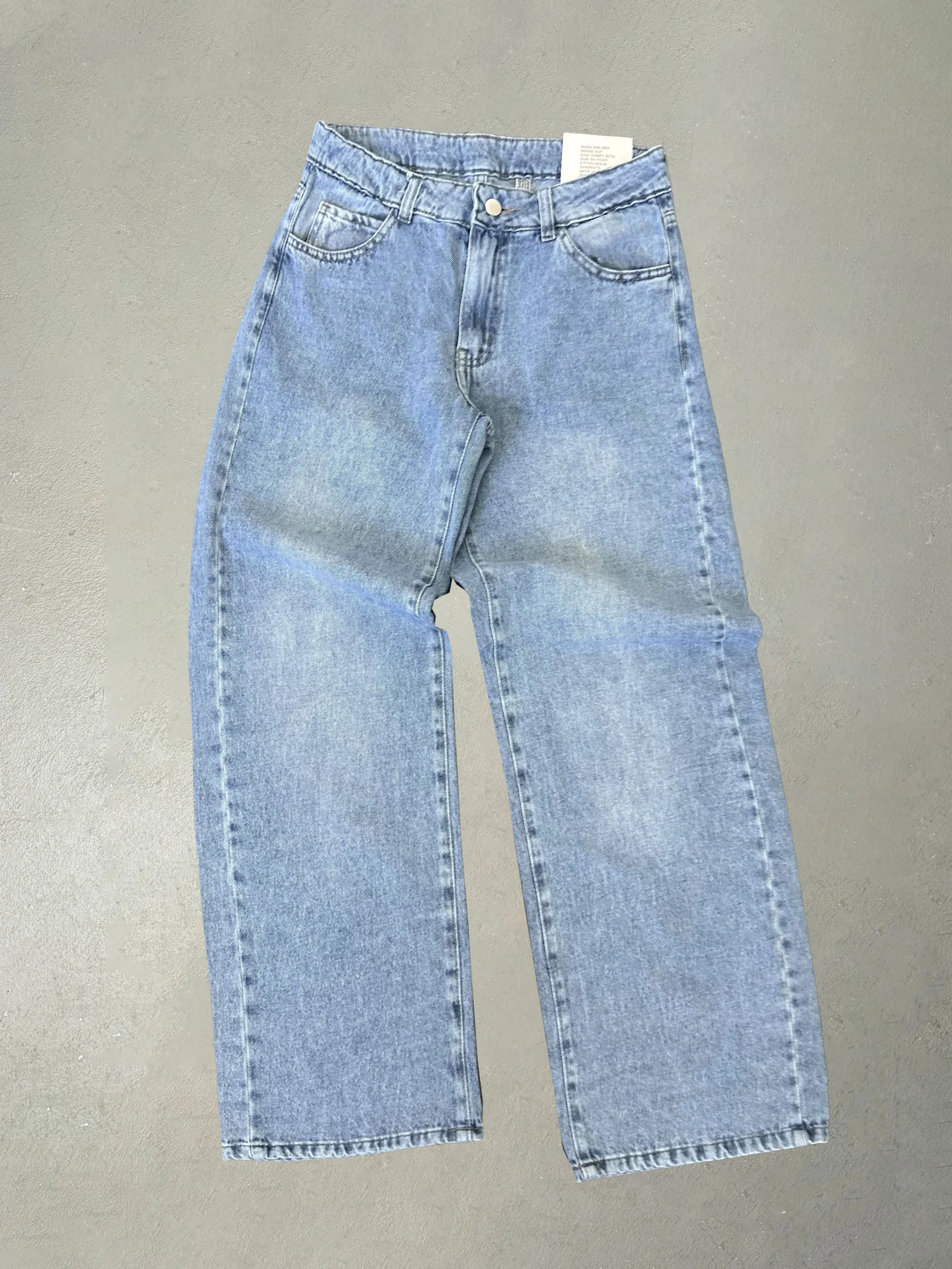 LOW RISE STRAIGHT CELESTE #TISSE.04