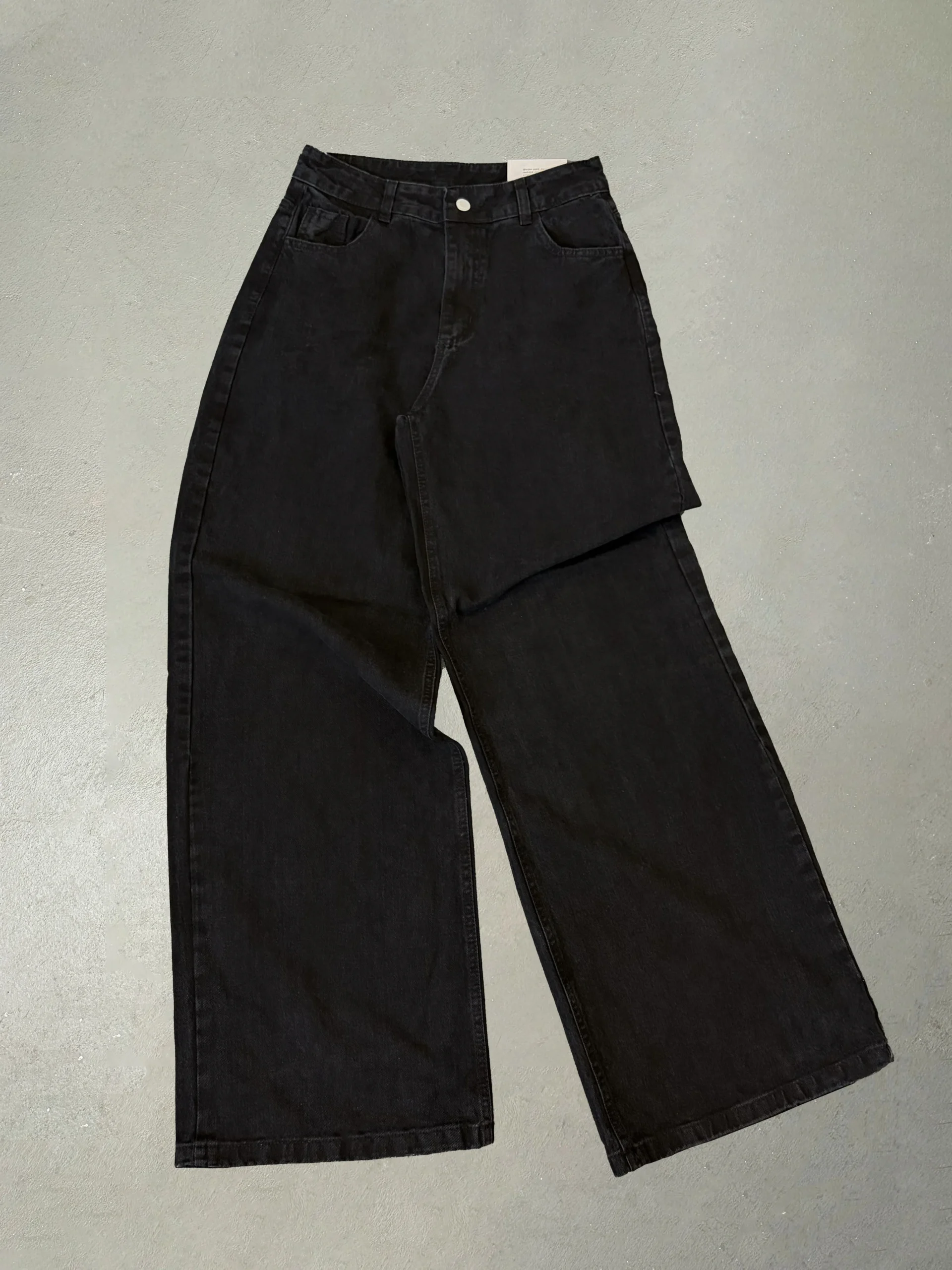 JEAN WIDE NEGRO #ROA.01