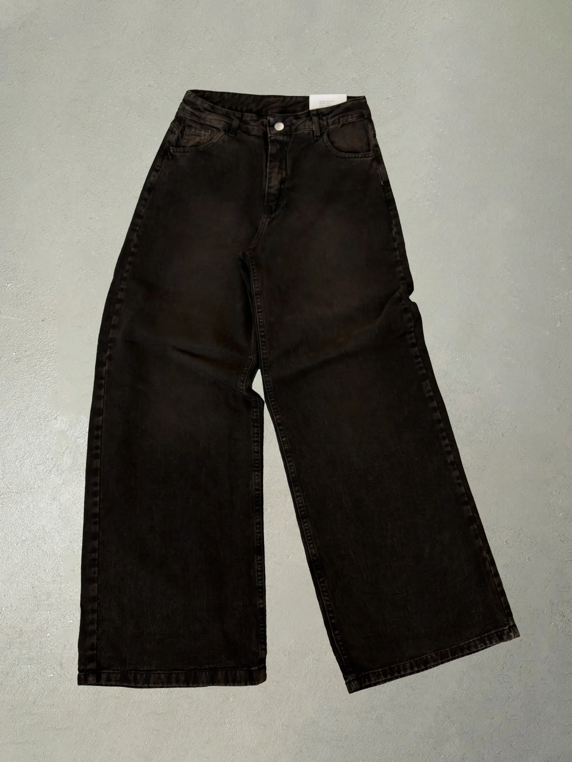 JEAN WIDE MARRÓN MATIZADO #ROA.09