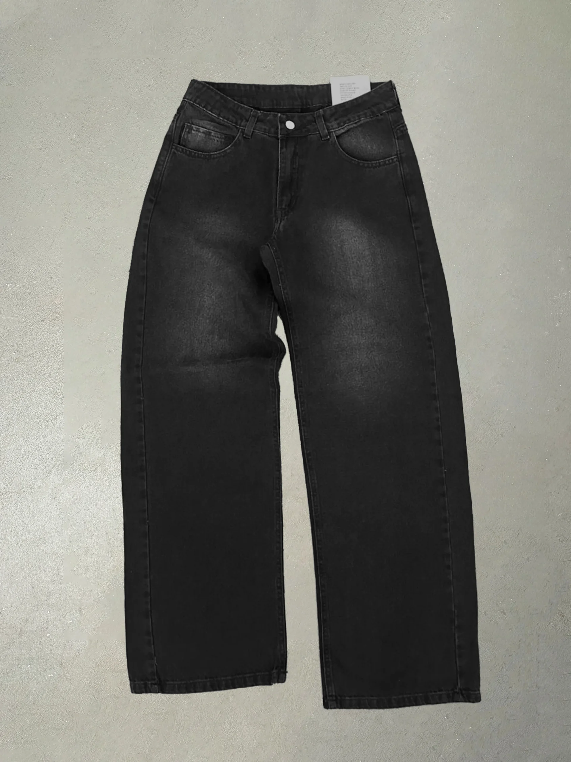 LOW RISE STRAIGHT NEGRO #TISSE.01
