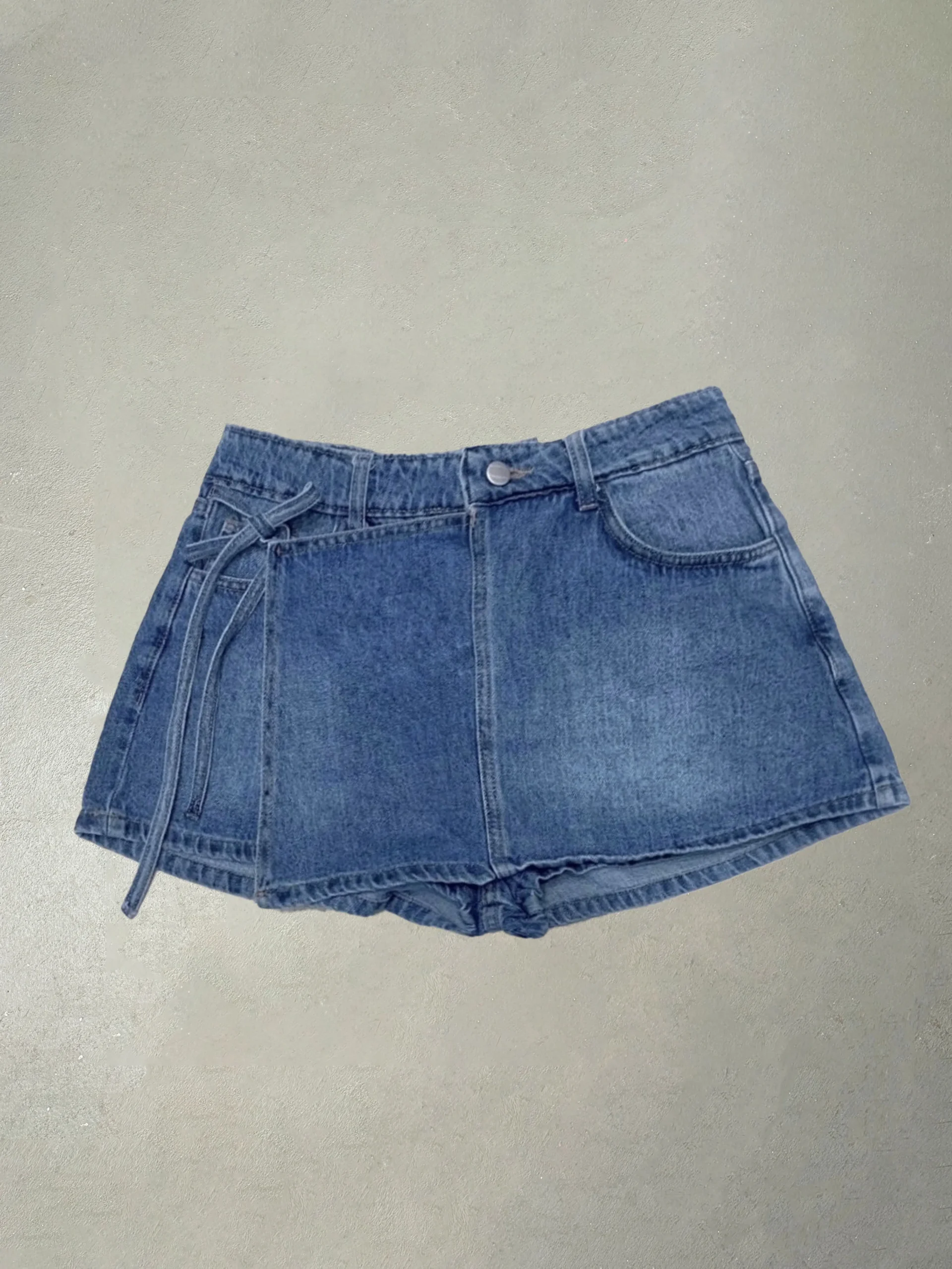 SKORT STRAP AZUL #MALI.03