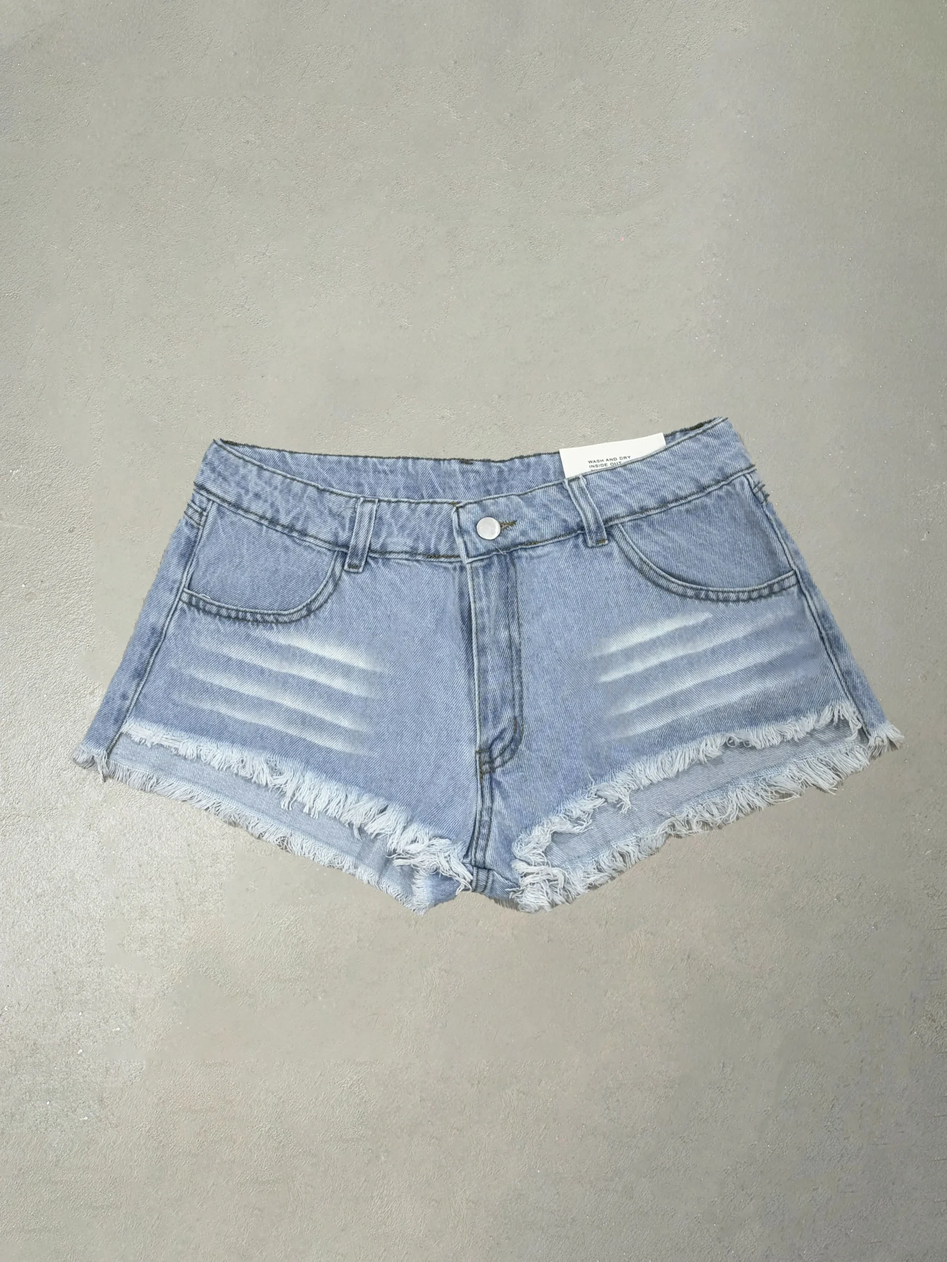 SHORT T. BAJO CELESTE #POLA.04.BG